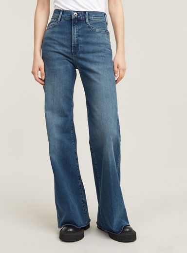 Deck Ultra High Wide Leg Jeans